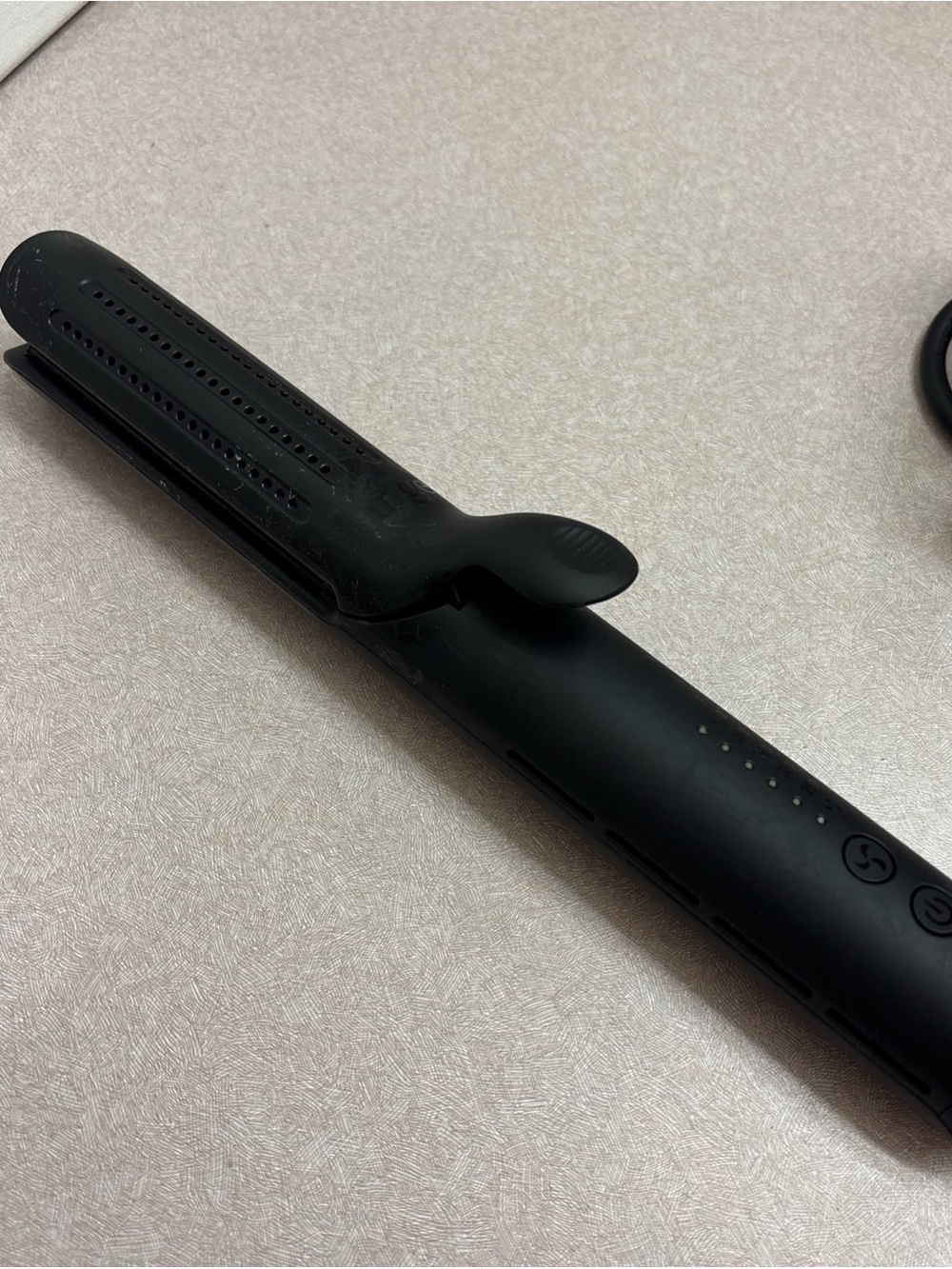 Lange Le Duo 360 L'ange Airflow Hair Styler Straightener Curler A133 Titanium 1”